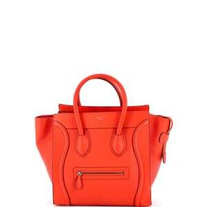 Celine Luggage Bag Grainy Leather Mini #239351C11B